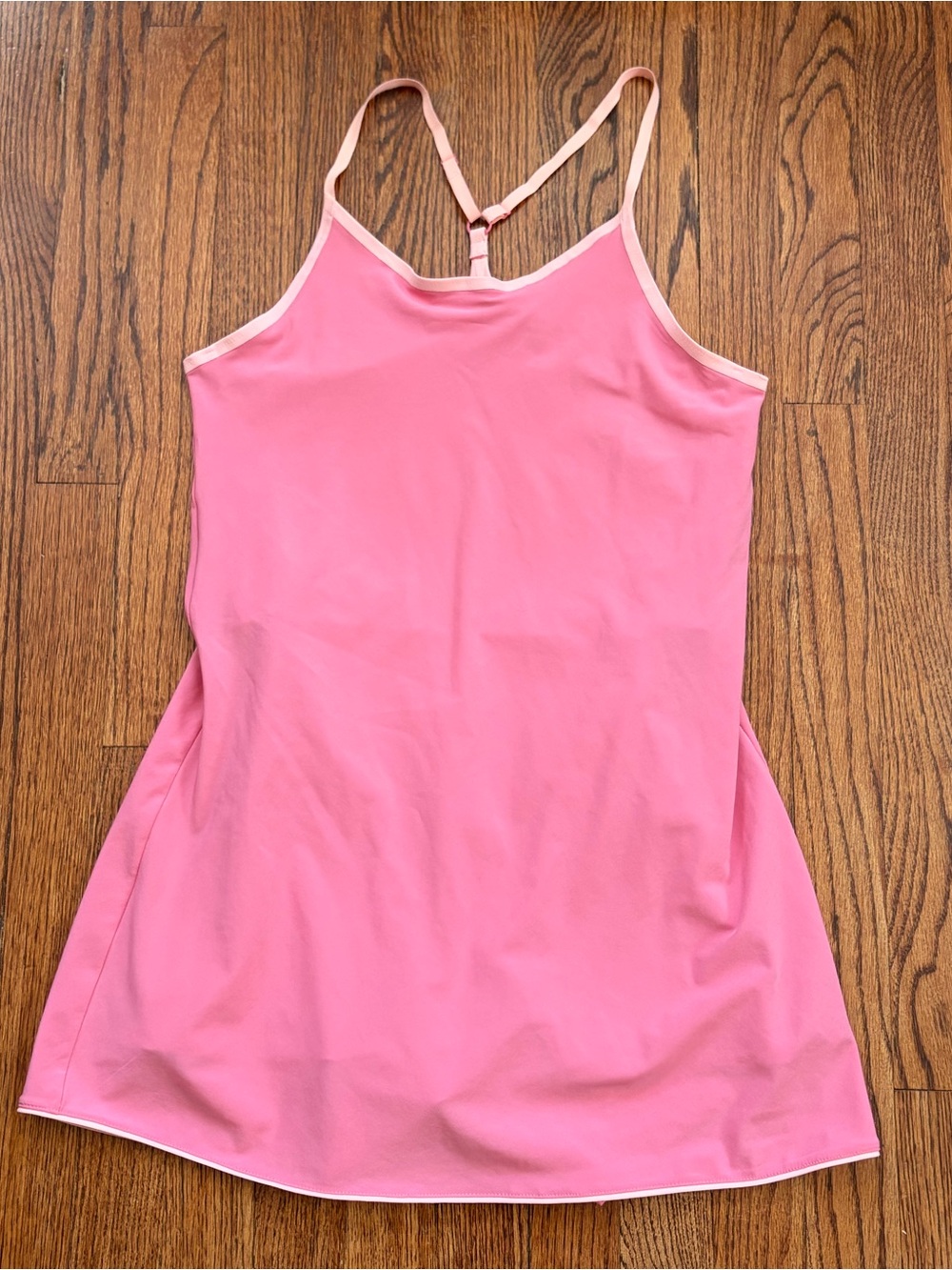 Outdoor voices girls exercise dress size XL 14-16 pink built in shorts